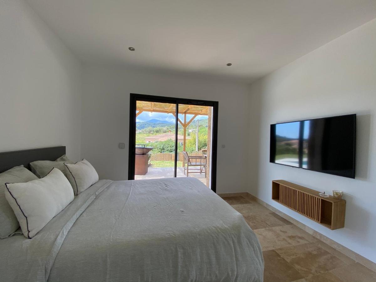 Villa De Charme Avec Piscine A Ajaccio Alata ภายนอก รูปภาพ