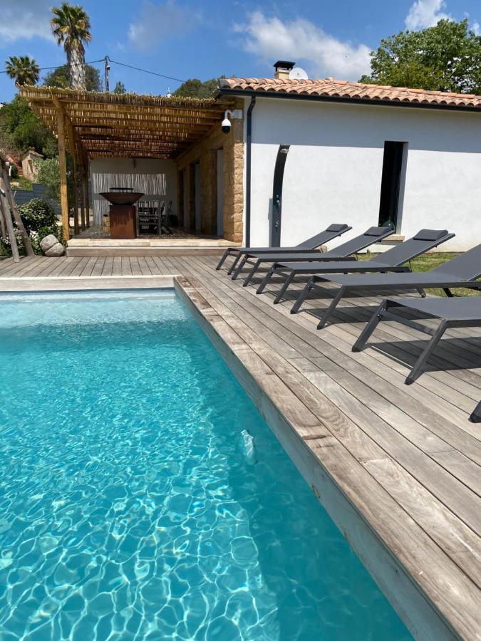 Villa De Charme Avec Piscine A Ajaccio Alata ภายนอก รูปภาพ